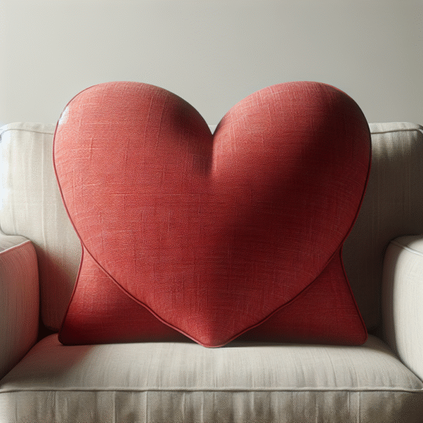 Heart Shape Customized Cushion - Image 6