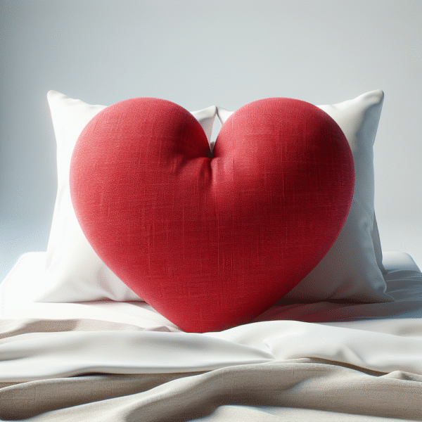 Heart Shape Customized Cushion - Image 5