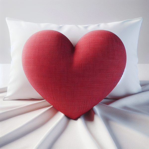 Heart Shape Customized Cushion - Image 3