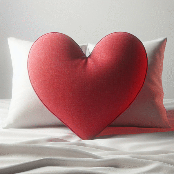 Heart Shape Customized Cushion - Image 2