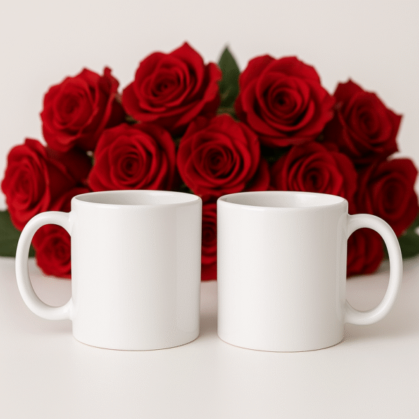 Couple Anniversary Premium Combo – 2 Mugs, 2 T-Shirts & 2 Cushions in Gift Packaging - Image 9