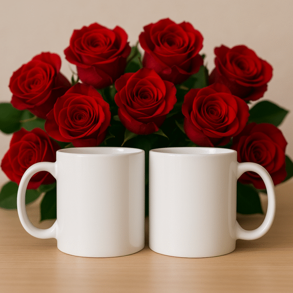 Couple Anniversary Premium Combo – 2 Mugs, 2 T-Shirts & 2 Cushions in Gift Packaging - Image 8