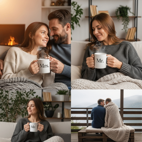 Couple Customized Mugs (Set of 2) – Personalized Matching Pair - Image 5